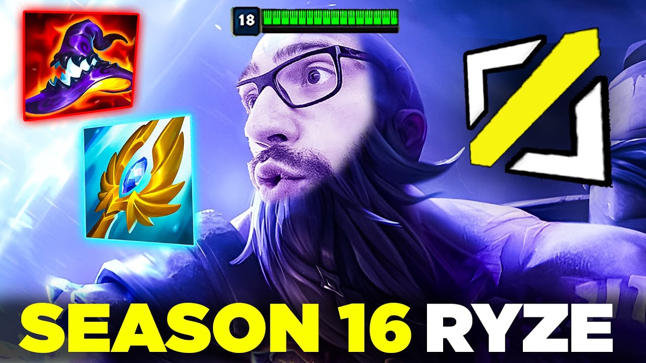 Представляем Райза на мидлейне в захватывающем новом сезоне League of Legends 2026!