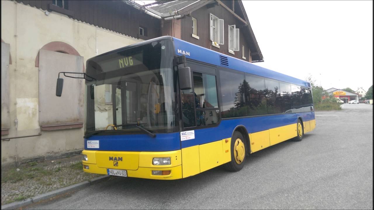 [Sound] Bus MAN NÜ 283 (NOL NV 33) der Niederschlesischen Verkehrsgesellschaft GmbH