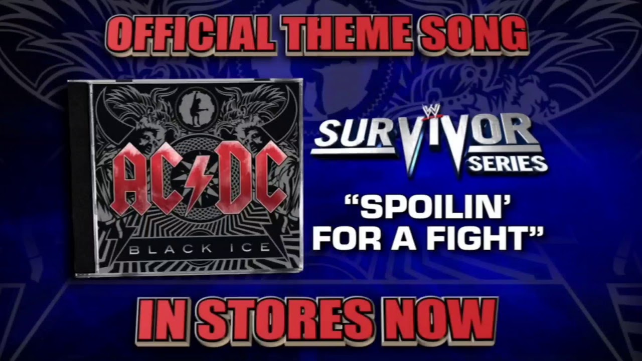 WWE Survivor Series 2008 Match Card HD