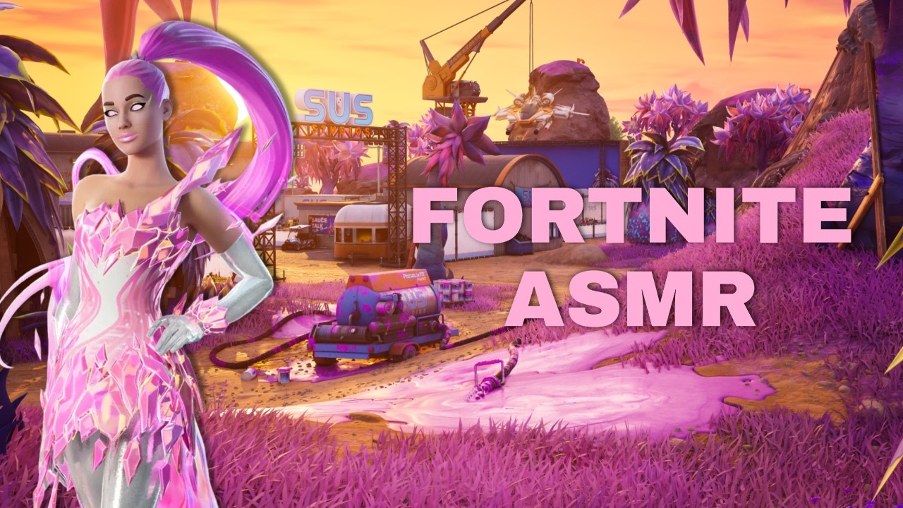 ASMR Fortnite Gaming | Battle Royale Squad Matches | Soft Spoken, Controller Sounds