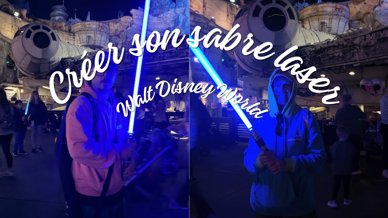 Walt Disney World - Créer son sable laser