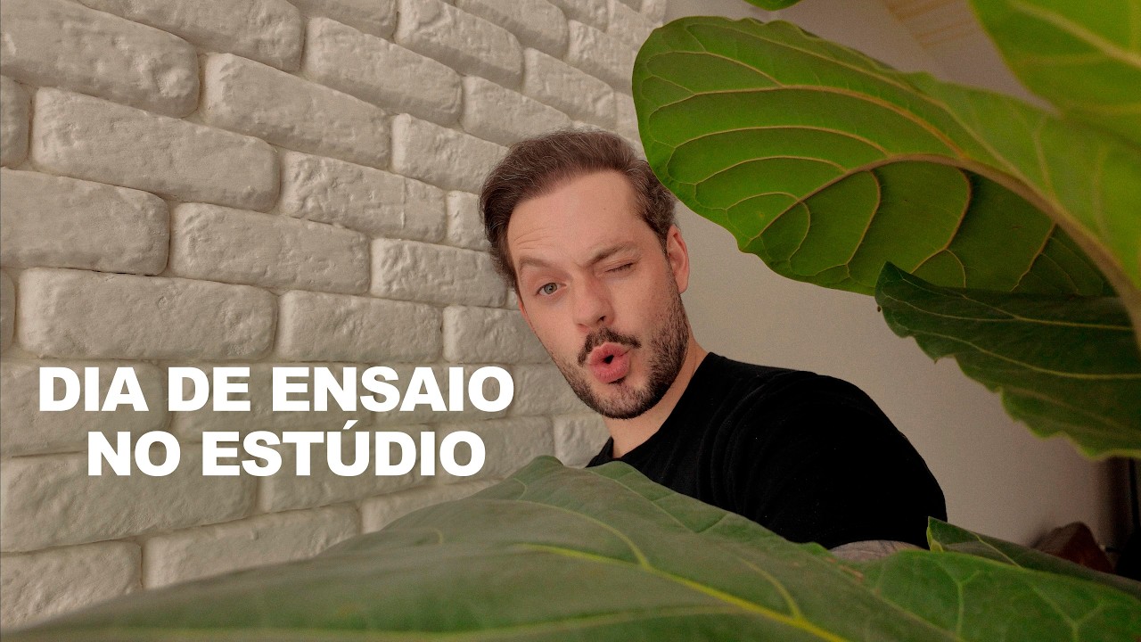 POV: Fotografando um ensaio no ESTÚDIO