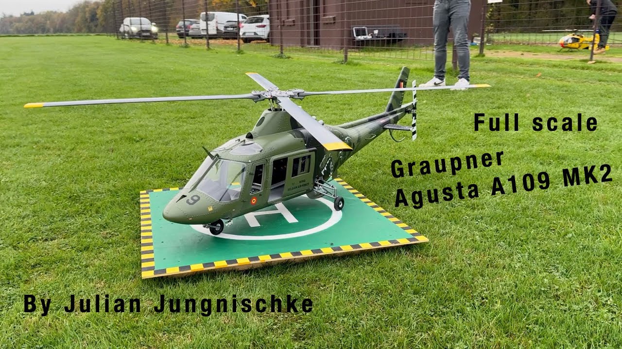 Agusta A109 MK2 Graupner// Full Scale Belgian Air Force by Julian Jungnischke