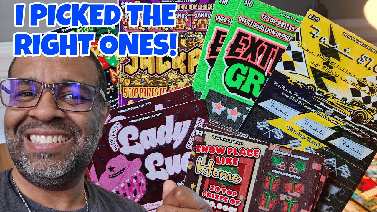 Another great set of scratch off tickets from the Wissahickon Avenue Sunoco!