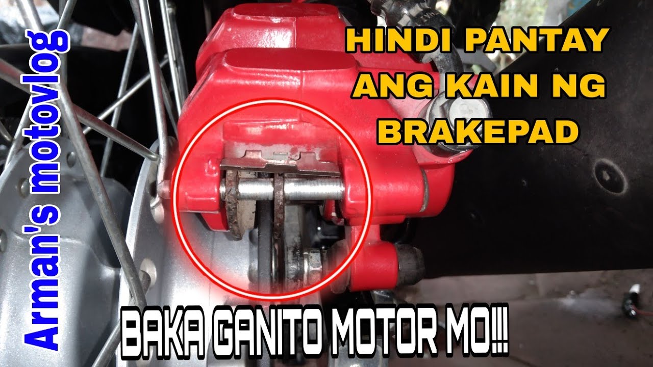 PAANO AYOSIN ANG HINDI PANTAY NA KAIN NG BRAKE PAD,AT STOCK UP NA BRAKE?