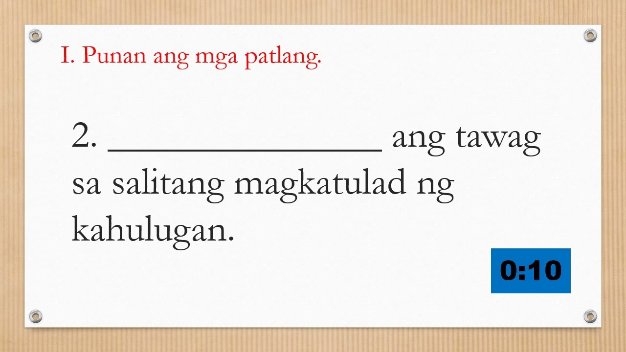 Magkasalungat at Magkasinghulugan | Grade 4 | Part 2