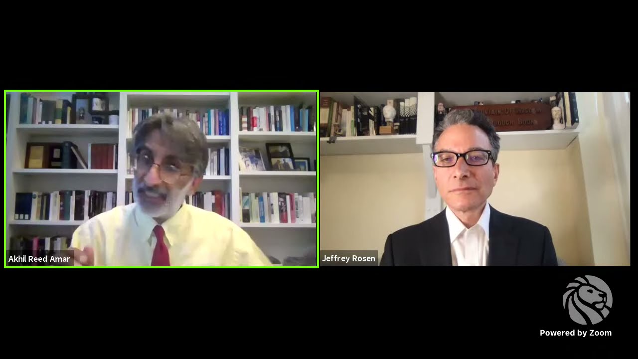 The Words That Made Us: Akhil Reed Amar with Jeffrey Rosen | LIVE from NYPL