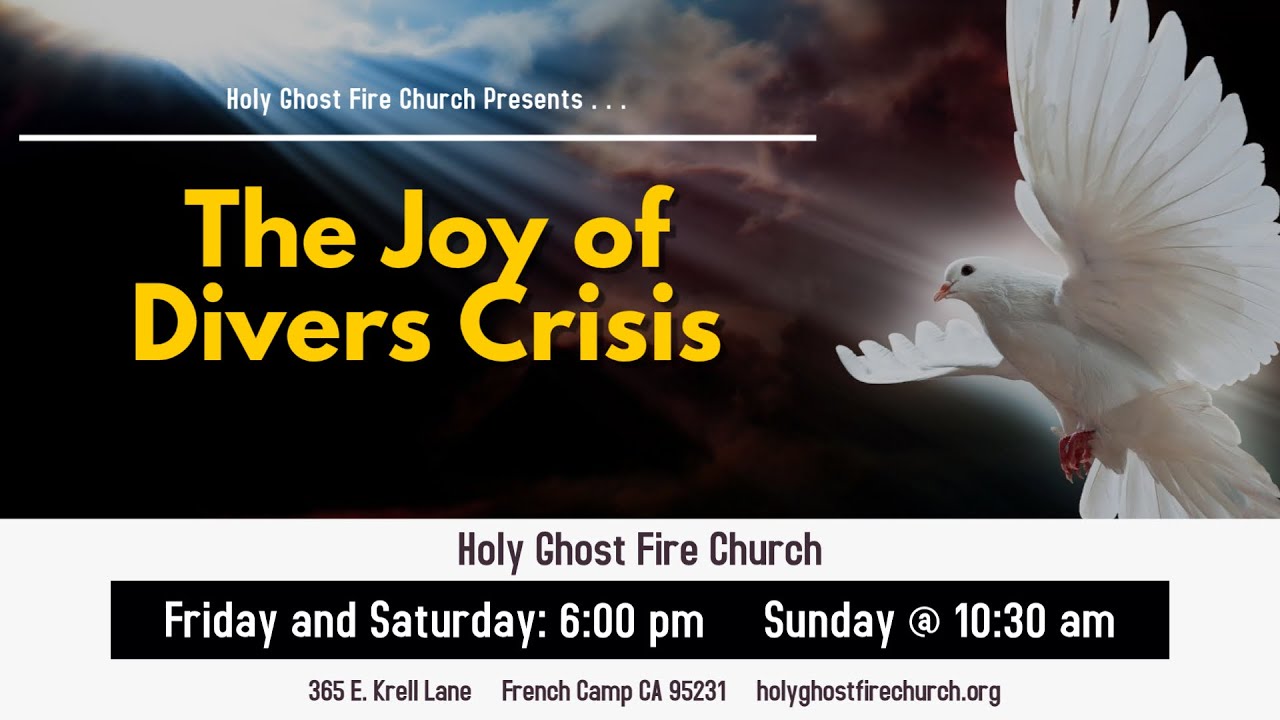 The JOY OF DIVERS CRISIS Message