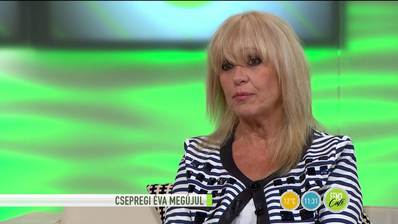 Csepregi Éva leküzdötte betegégét!-2015.10.15.-tv2.hu/fem3cafe