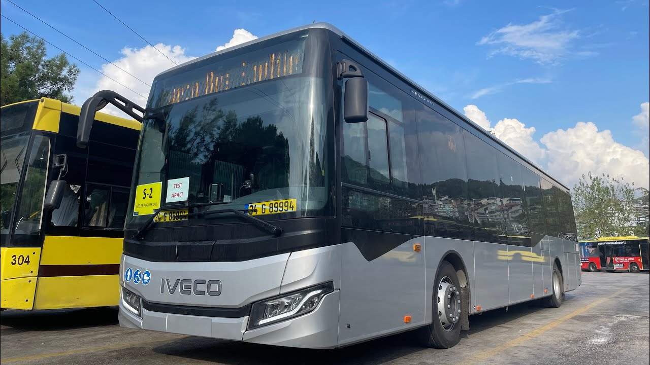 BURULAŞA GÖNDERİLEN TEST ARACI IVECO CROSSWAY LE! İnceleme ve İçten Seyir [4K]
