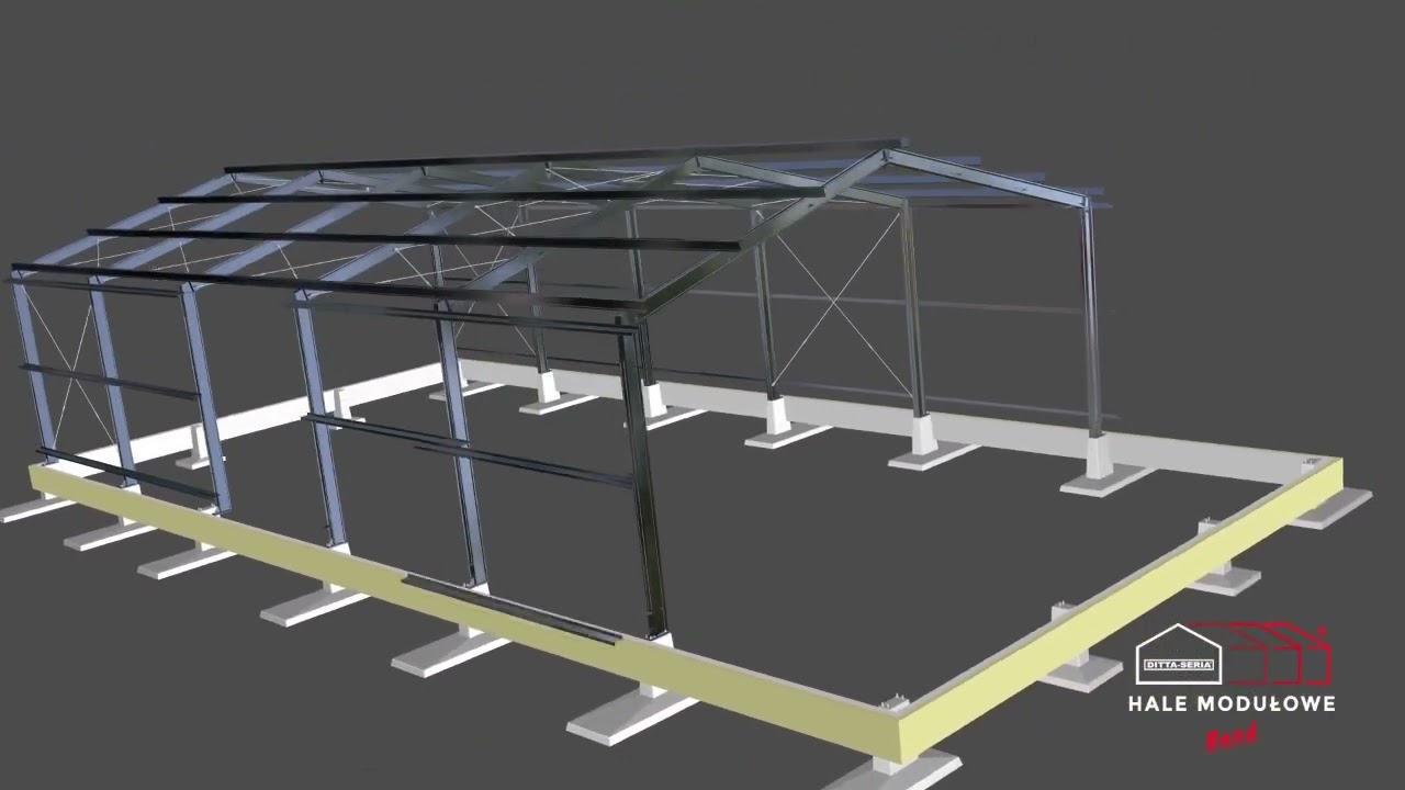 Structura hala metalica