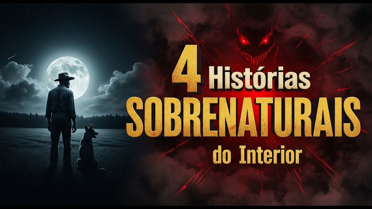 4 Histórias Sobrenaturais do Interior – Mistérios e Assombrações da Roça