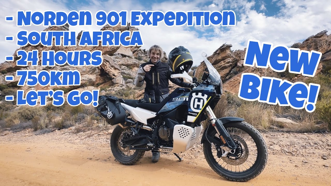 Husqvarna Norden 901 Expedition — 24 часа, 750 км, Южная Африка...
