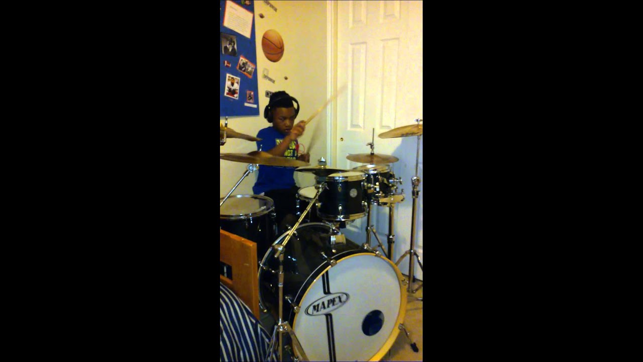 De'Rick kills on drums