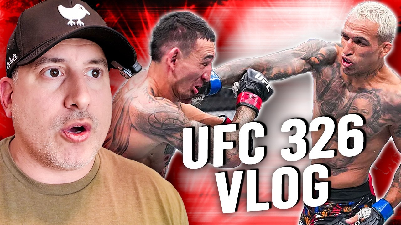 UFC 326 Fight Foods VLOG