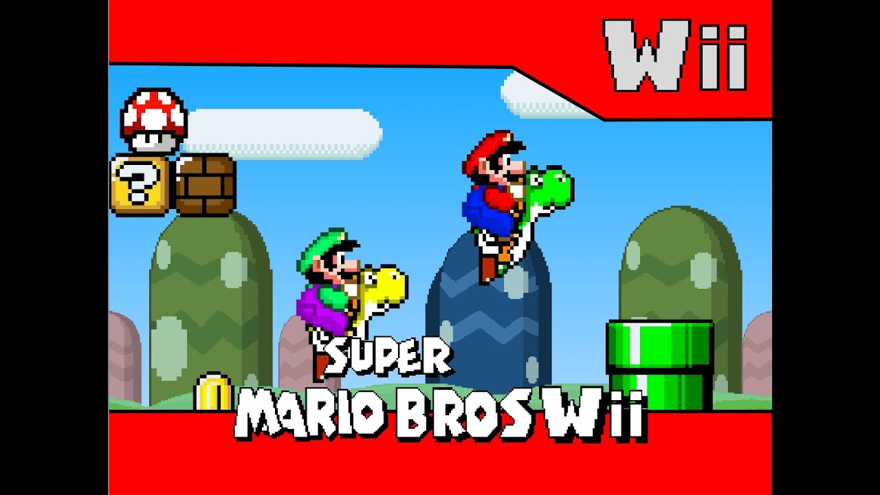 Super Mario Bros Wii Gameplay (Scratch)