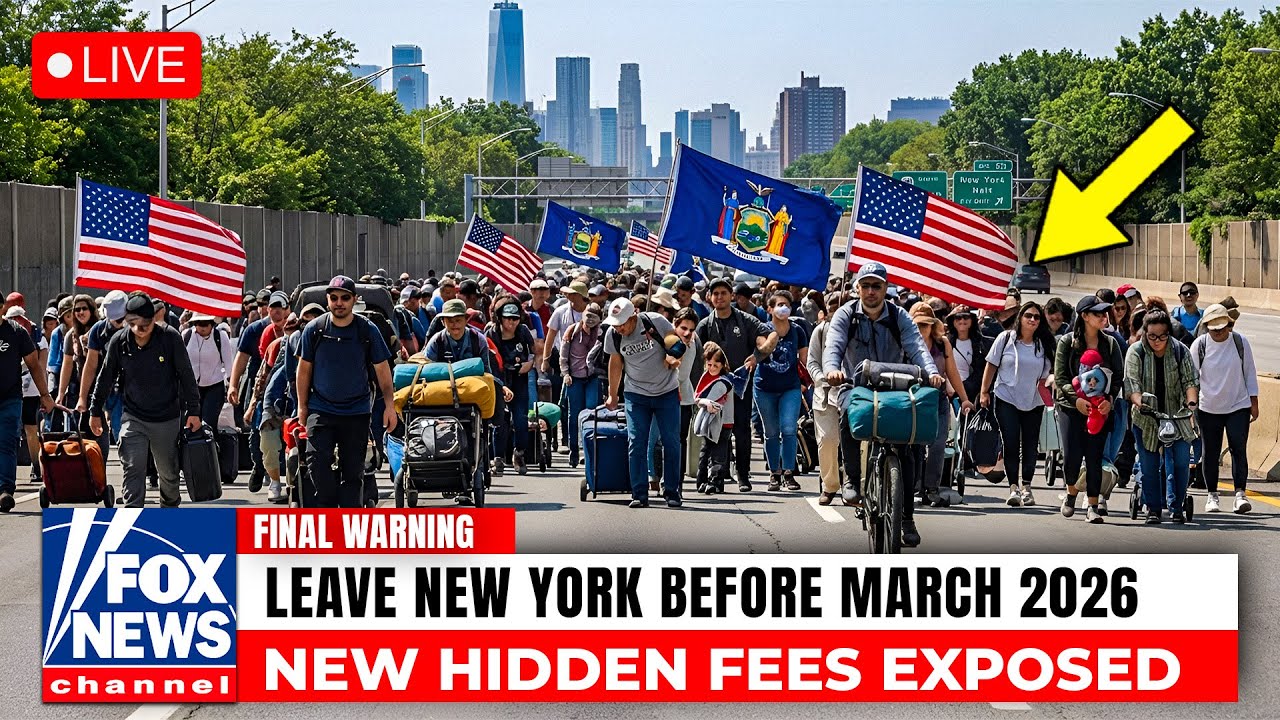 Last Warning: Leave New York Before March 2026 — New Laws Silently Empty Your Wallet