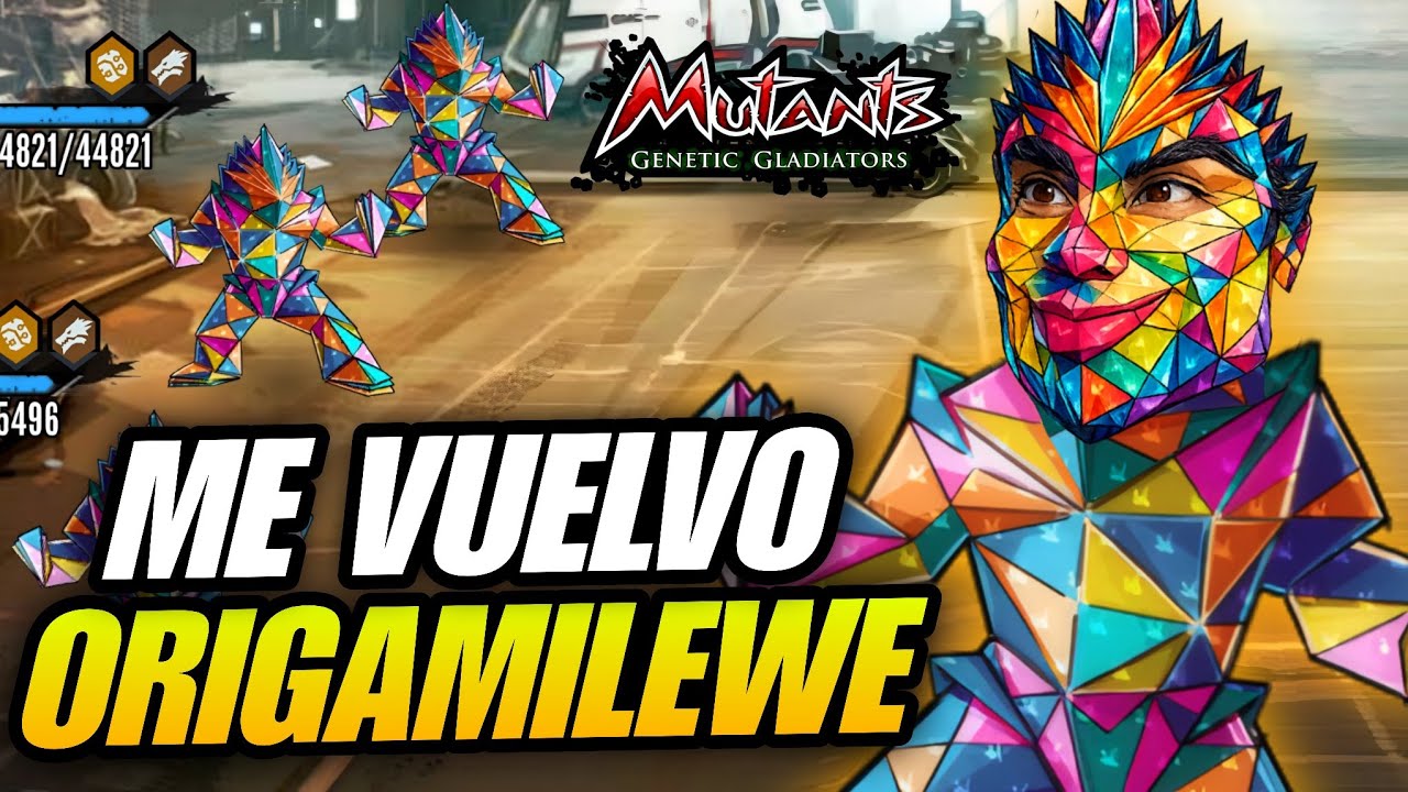 ¡ME VUELVO ORIGAMILEWE en ESTE VIDEO! 🔥 JUGANDO con TRIPLE ORIGAMIX en el PVP
