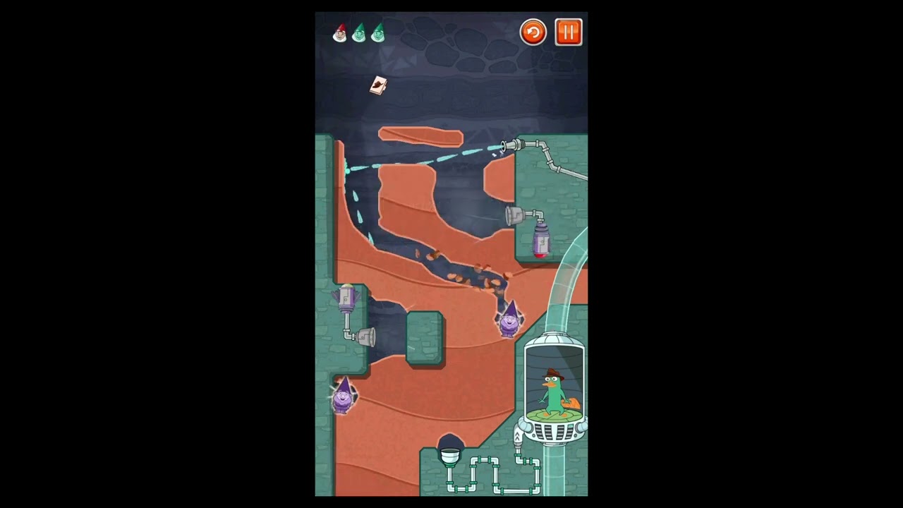 Where’s My Perry iOS Gameplay
