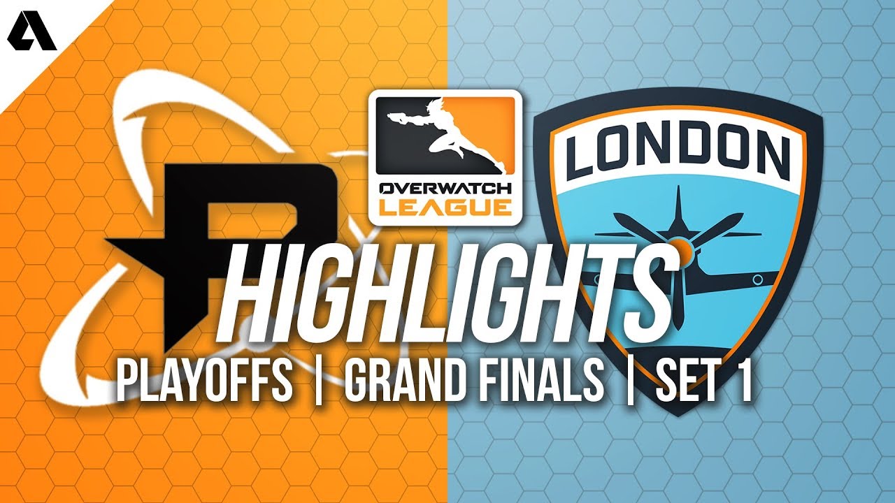 Philadelphia Fusion vs London Spitfire | Overwatch League Grand Finals Highlights Match 1