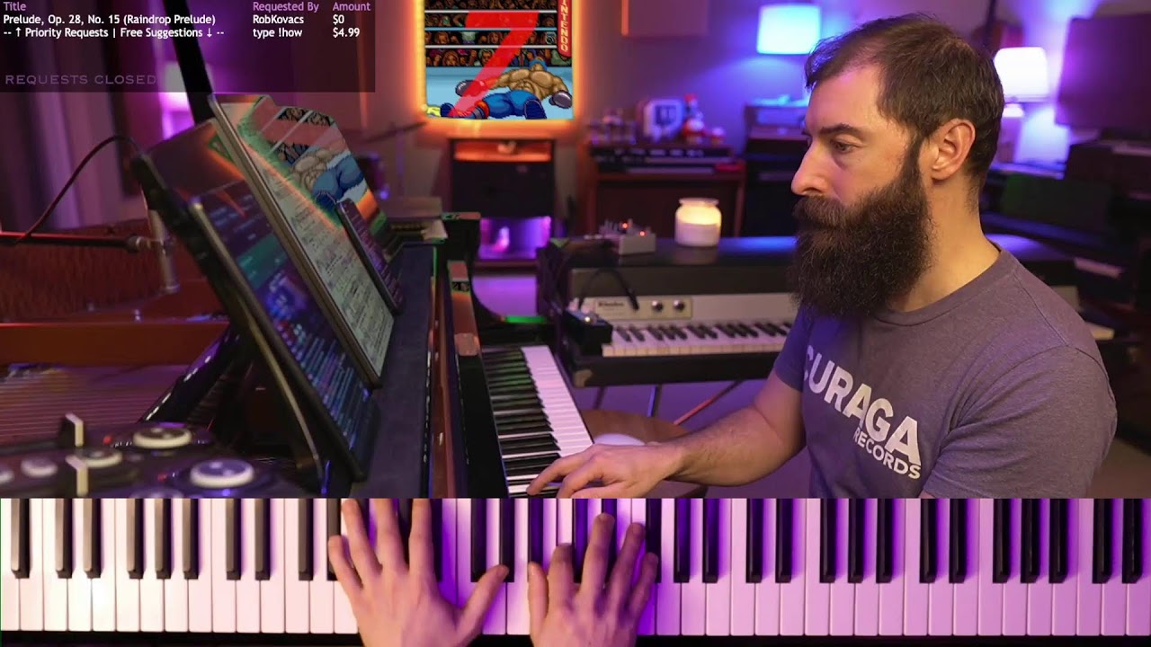 Playing your favorite songs! | request at twitch.tv/robkovacs