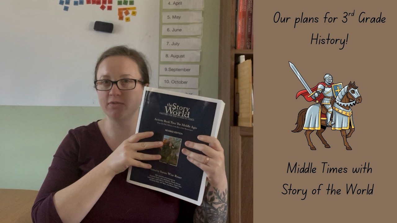 Changes to our History! // History Plans for 3rd grade! // Story of the World