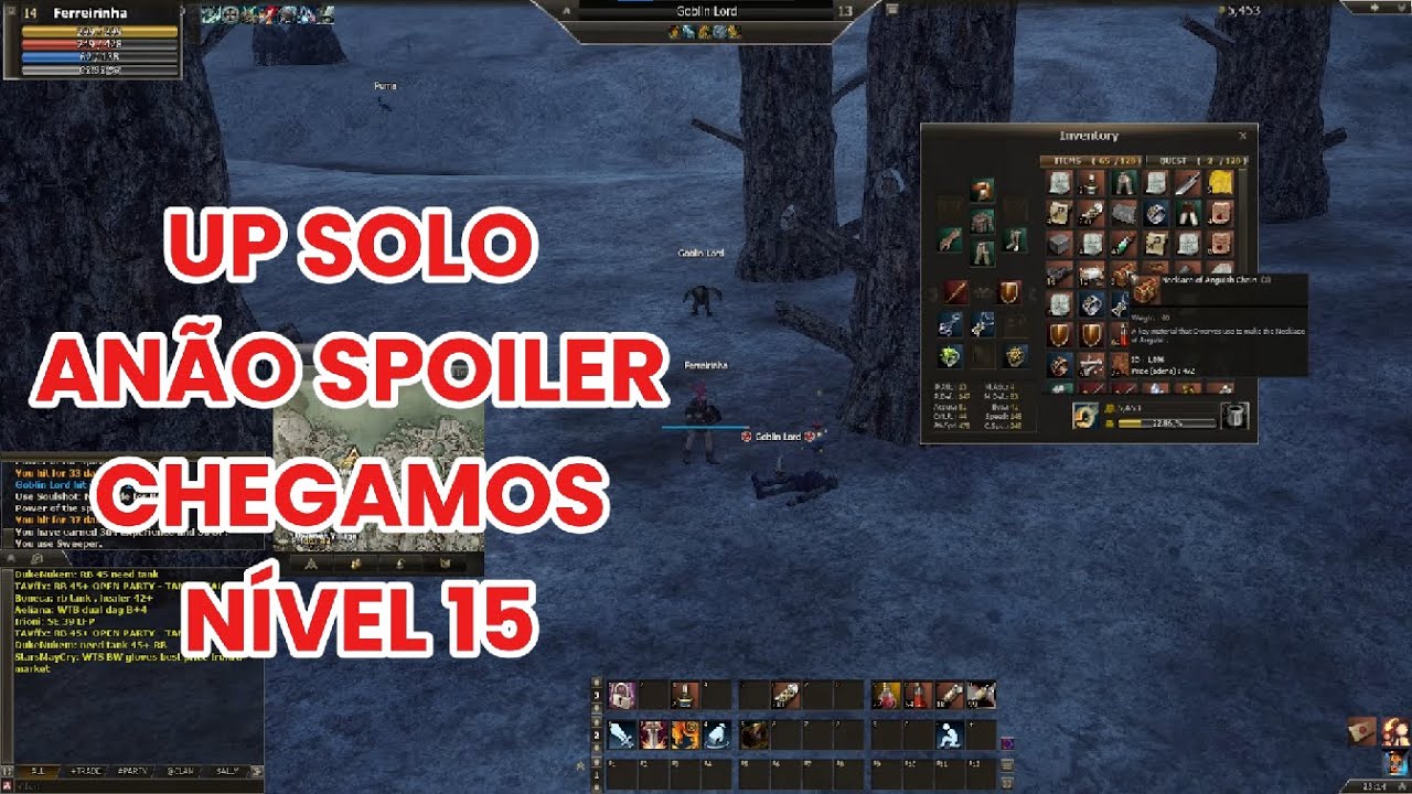 Lineage 2 Unreal Engine 4 Lu4 E-Global 'Pink' - Up Solo + An&atilde;o Spoiler - Finalmente Nv15!!