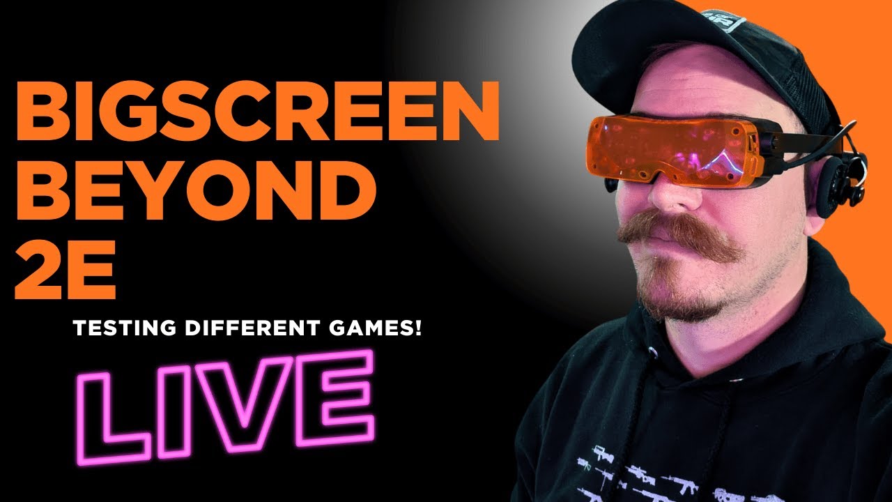 Trying Bigscreen Beyond 2e for the first time!