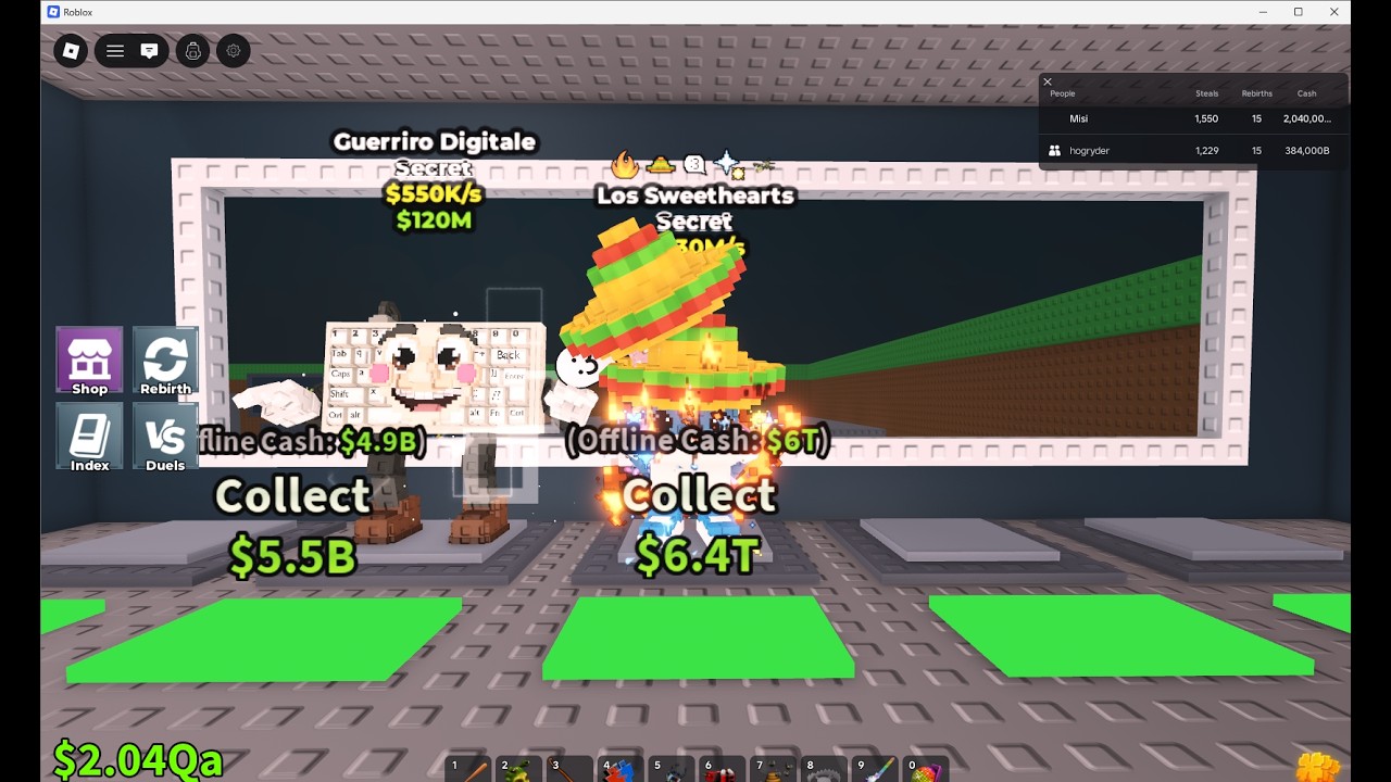 🔴TRADING AND PVPING IN SAB🔴 looking for nacho spiders