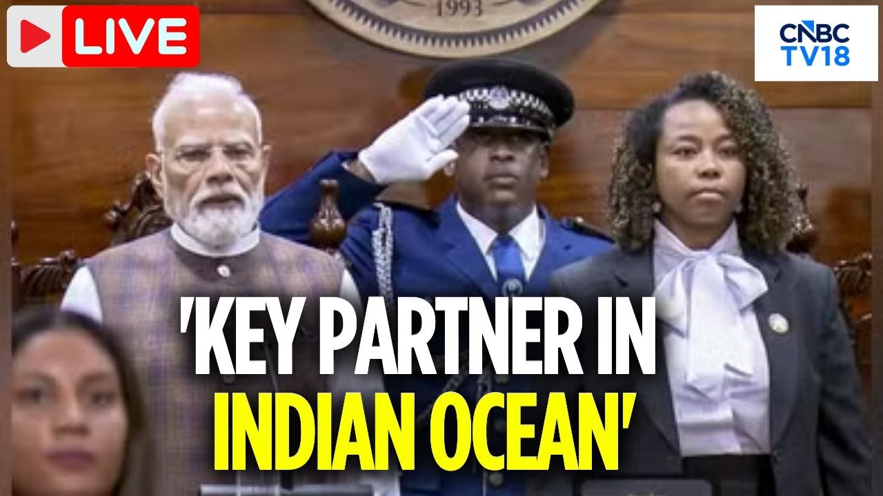 PM Modi LIVE: WATCH PM Modi's Landmark Address In Seychelles Parliament | India-Seychelles | N18G