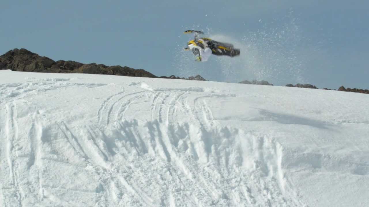 Newfoundland Backcountry Snowmobiling Lewis Hills Spring 2012.mov