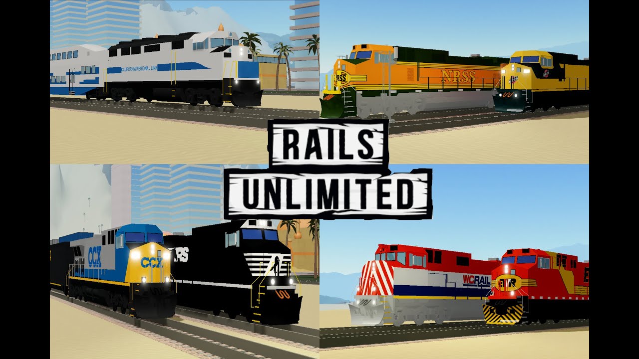Map Expansion, new trains and updates ROBLOX | Rails Unlimited