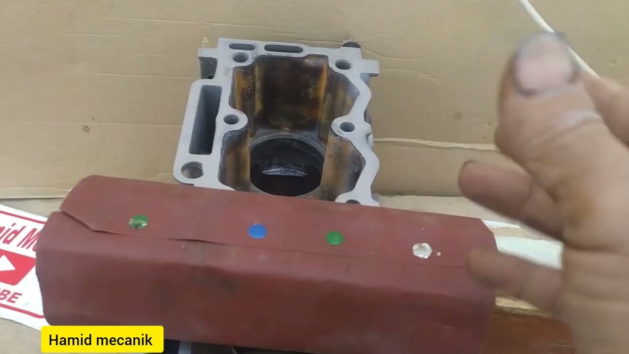 Comment surfacer Bloc moteur Peugeot, 206_207, كيفية مسح كتلة المحرك بي نفسك بيجو 206،207 1.4  بنزين