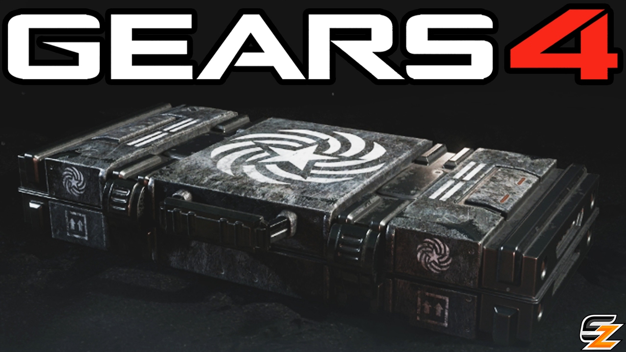 Gears of War 4 Gear Packs - 5 MYSTERY PACKS! (Gears of War 4 Gear Packs Opening)