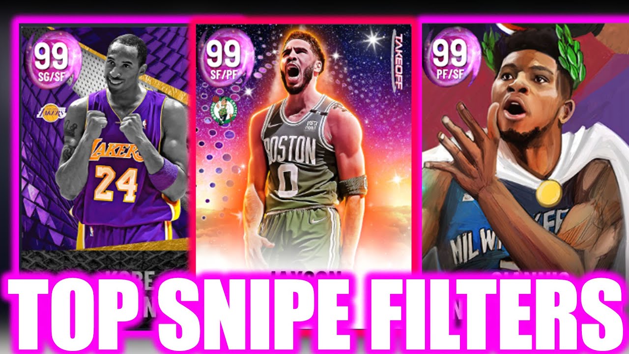 TOP SNIPE FILTERS IN NBA 2K22 MY TEAM!