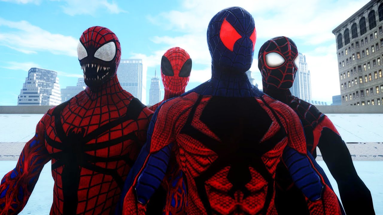 ALL SPIDER-MAN SUITS PART 2