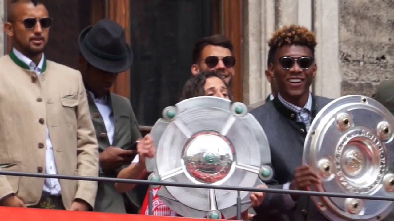 FC Bayern Meisterfeier Marienplatz 2016