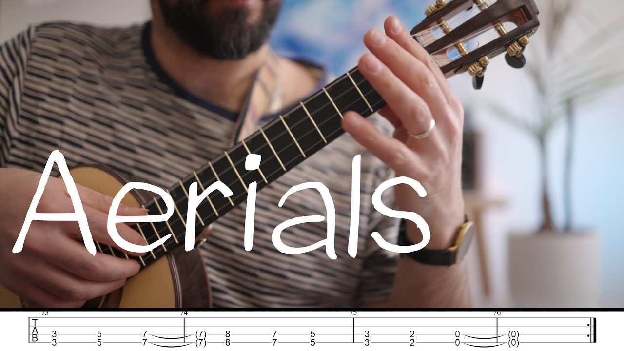 Aerials - System of a Down | Ukulele Fingerstyle Tab | Grade 6+