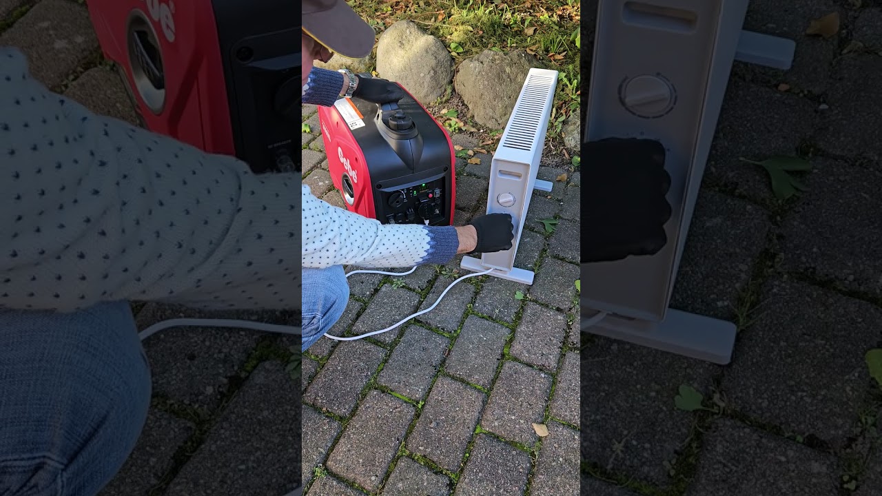 Gebe Powerman 3000iS aggregat test. Del 2 etter oppstart