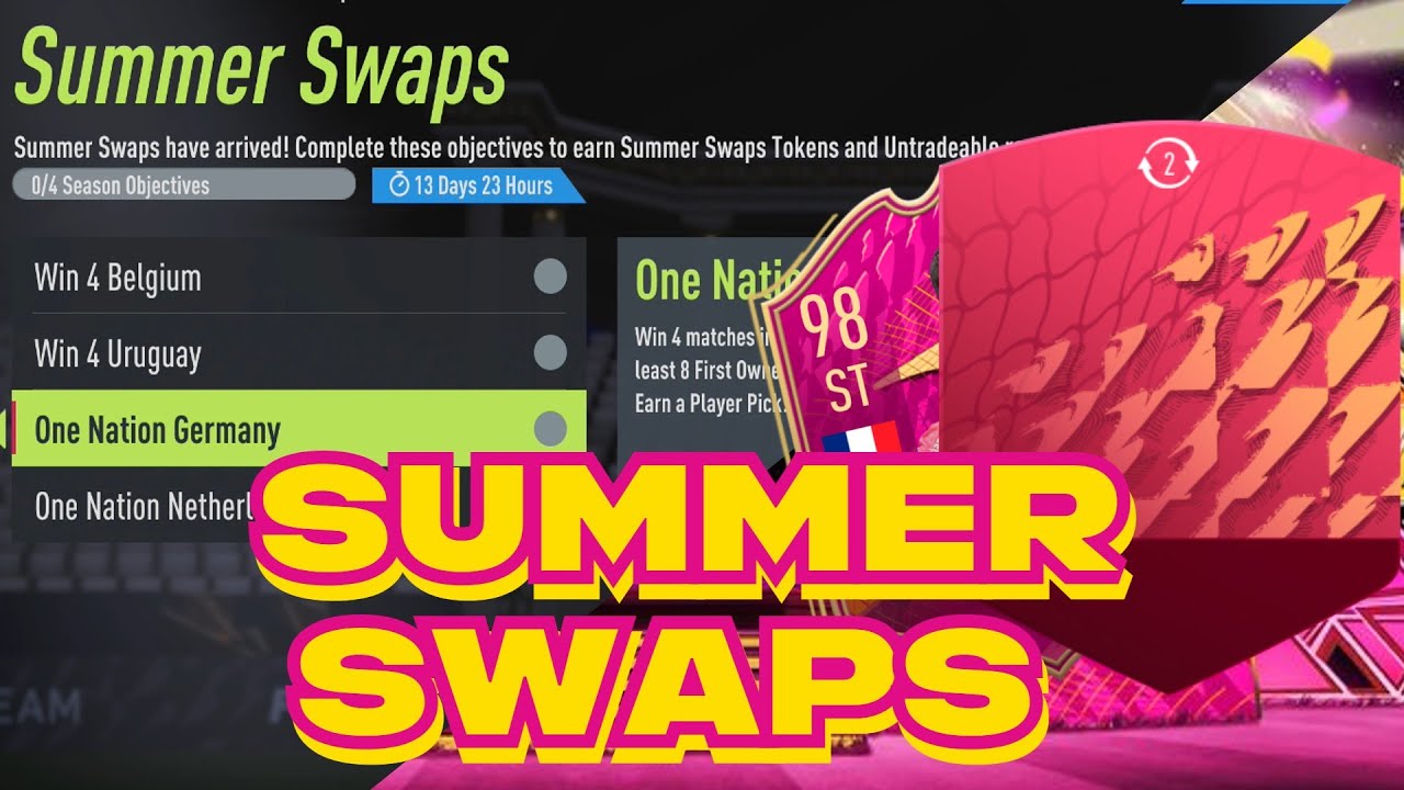 FIFA 22: HOW TO COMPLETE SUMMER SWAPS FAST AND EASY