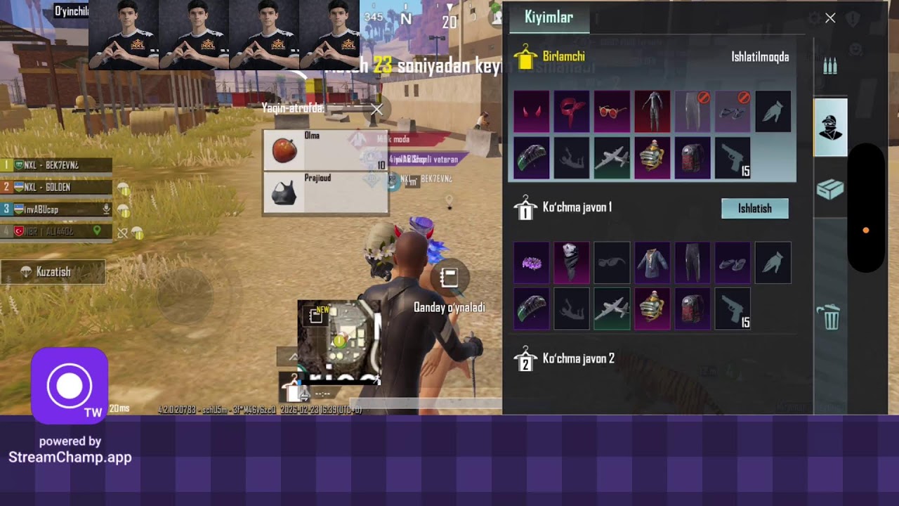 TURNIR UYNEMZ 🦅 Dadajon Qayti 🎮