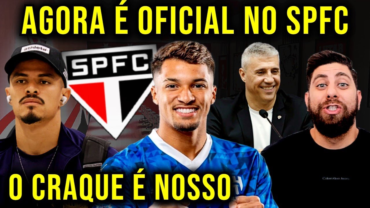 FECHOU SIM!!! SÃO PAULO FECHA QUARTO REFORÇO DO NADA! SPFC AGORA MUDOU TUDO!