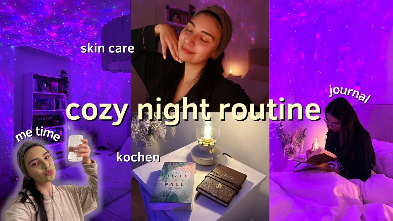 ABENDROUTINE *cozy, relaxing & aesthetic* | kochen, me time & self care ✨