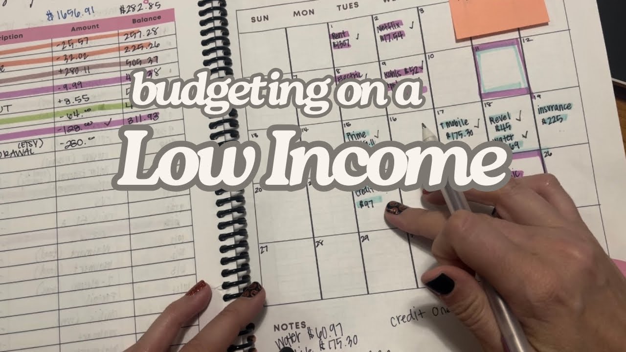 BUDGETING ON A LOW INCOME | SINGLE MOM BUDGET | COST OF LIVING