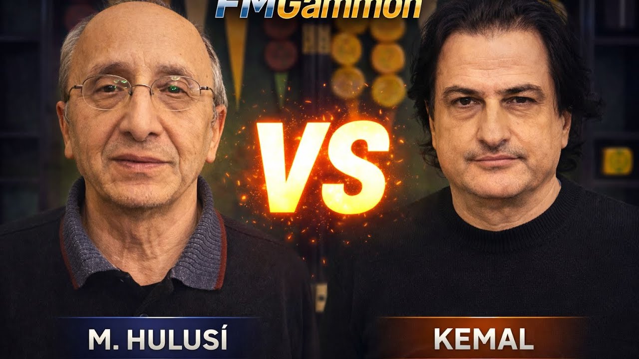 MEHMET HULUSİ TÜMER (White) vs KEMAL ERDEM (Green)