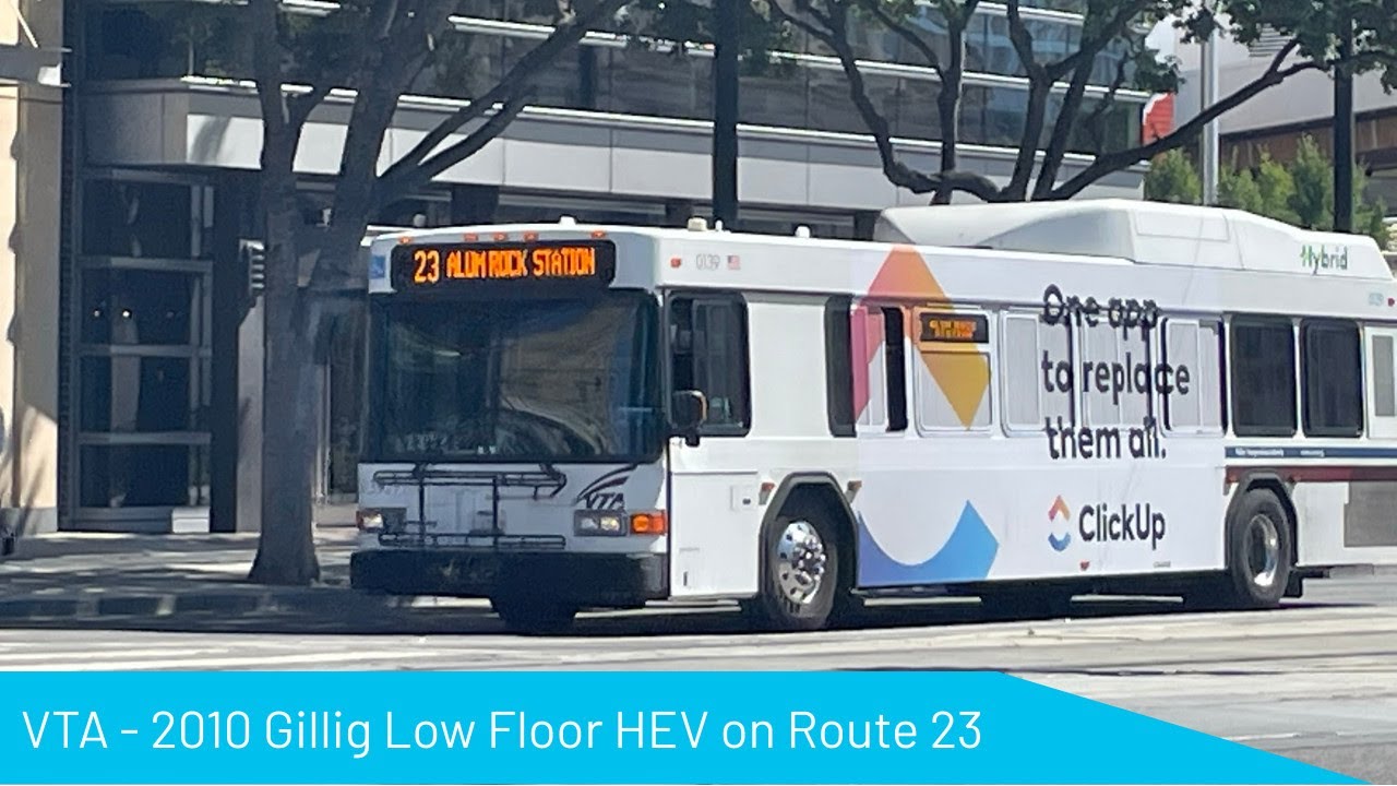 VTA - 2010 Gillig Low Floor HEV 40' on Route 23