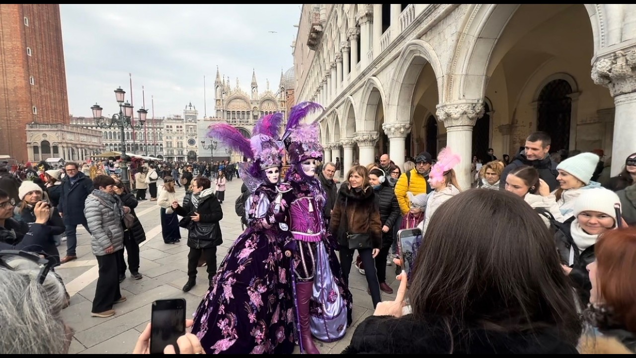CARNEVALE VENEZIA PIAZZA SAN MARCO 2026