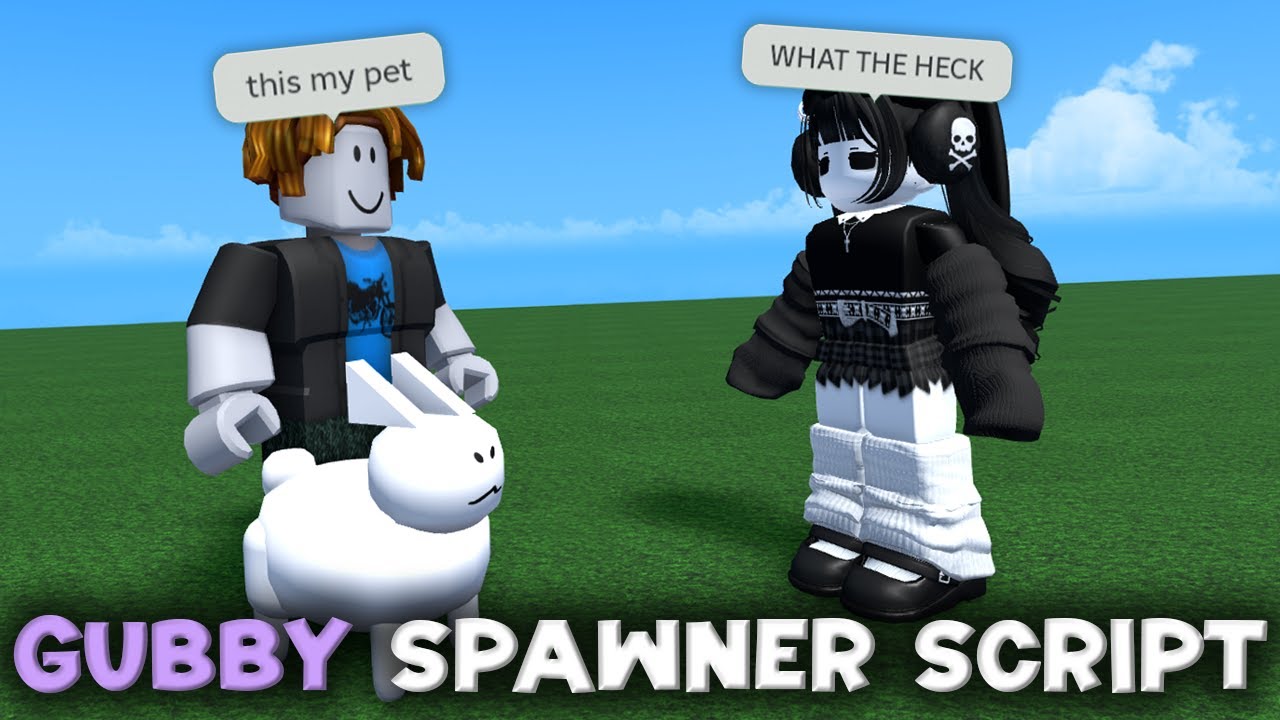 Демонстрация скрипта спавнера Губби — ROBLOX EXPLOITING
