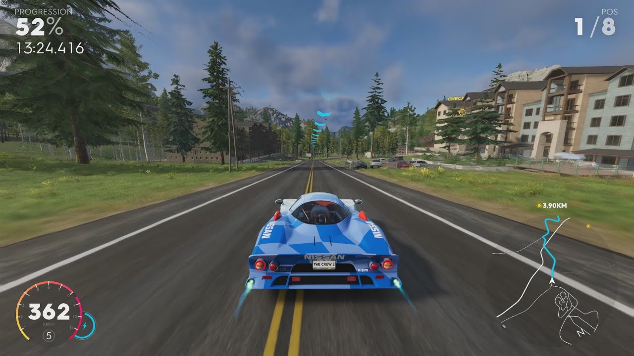 The Crew 2 - New York Hypercar Race in under 27 minutes (Summer in Hollywood)