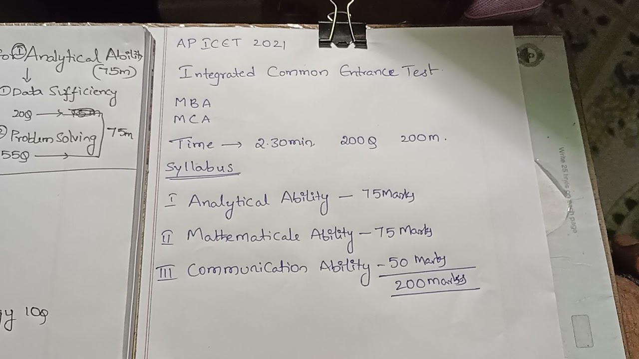 A.p ICET 2021 notification@rjvasulogic